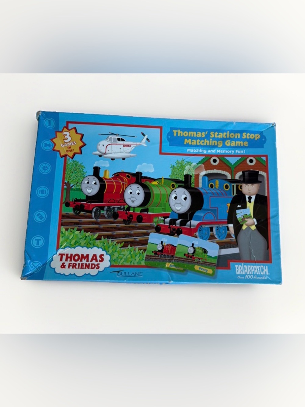 Thomas Friends Station Stop Memory Matching Game 2002 Vintage Complete Train Y2K